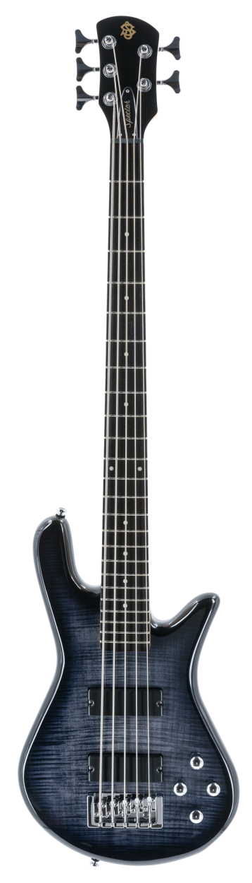 SPECTOR Bassgitarre, Legend Standard, 5-Saiter, aktiv, Black Stain Gloss