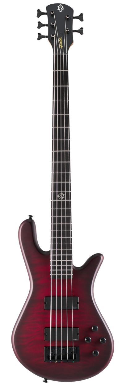 SPECTOR Bassgitarre, NS Pulse 5, 5-Saiter, aktiv, Black Cherry Matte