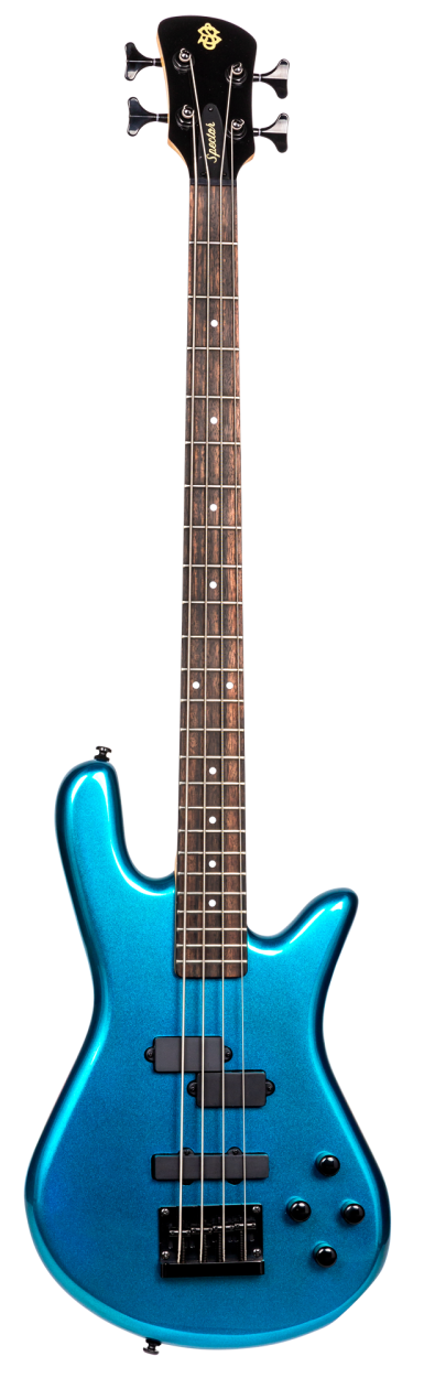 SPECTOR Bassgitarre, Performer, 4-Saiter, passiv, Metallic Blue Gloss