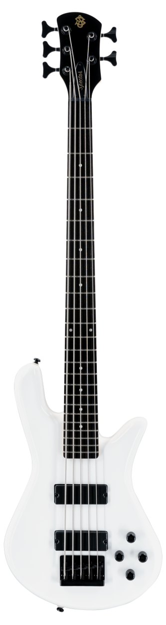 SPECTOR Bassgitarre, Performer, 5-Saiter, passiv, White Gloss