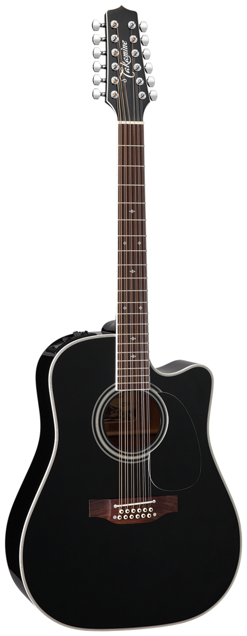 TAKAMINE Westerngitarre, Legacy Serie, EF381SC, Dreadnought, 12-Saiter