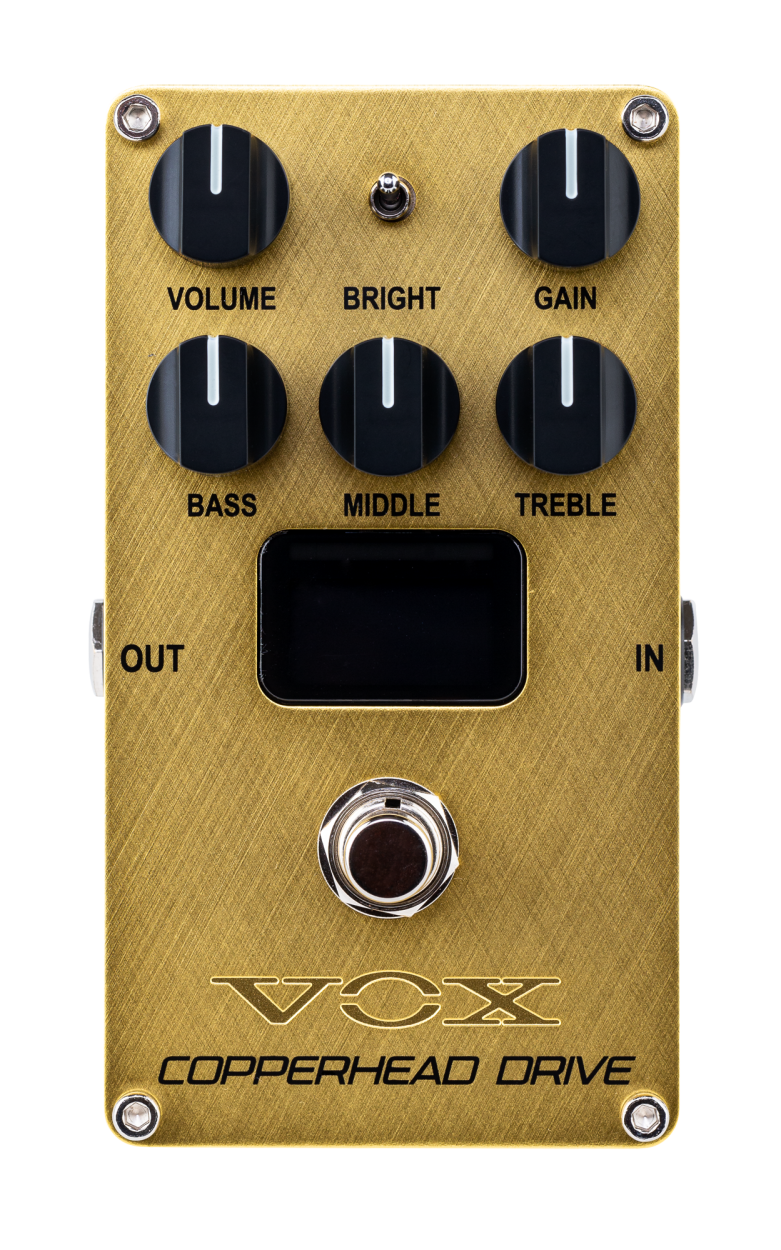 VOX Effektpedal, Preamp, VALVENERGY, Copperhead Drive, Nutube, Rock-So