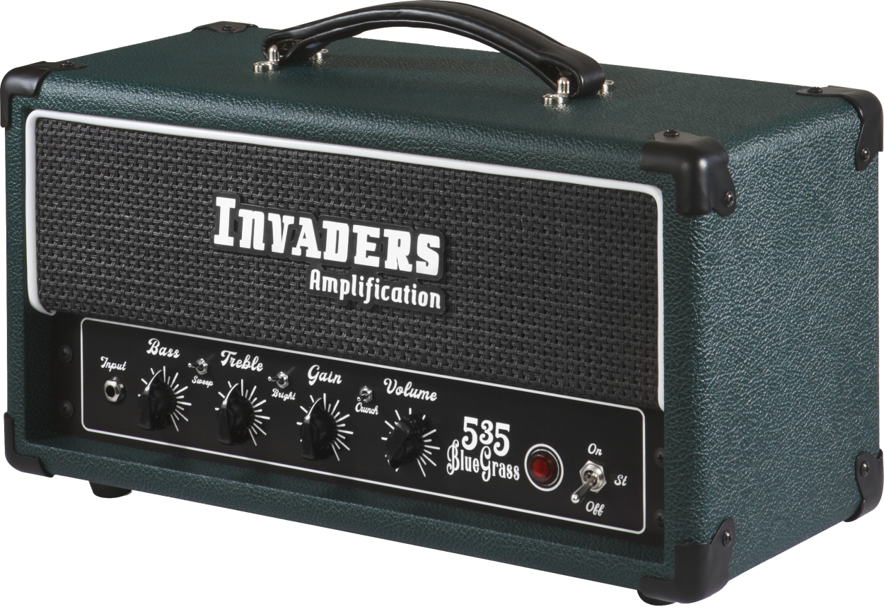 INVADERS AMPLIFICATION 535 BLUEGRASS - GREEN BRONCO