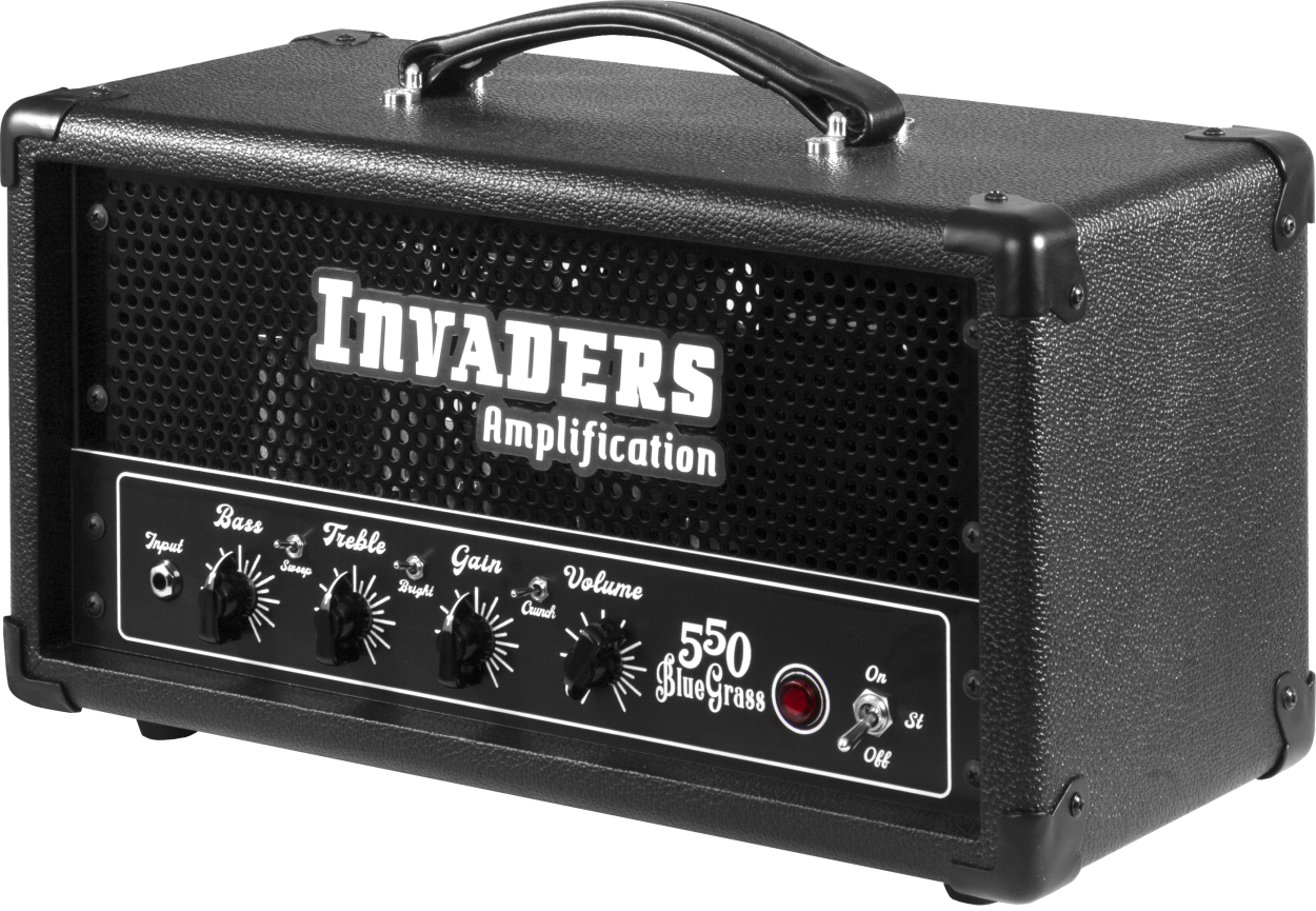 INVADERS AMPLIFICATION 550 BLUEGRASS - BLACK