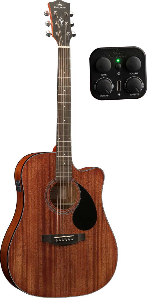 PLYTONE SERIES - EDCE-K10 DREADNOUGHT WALNUT