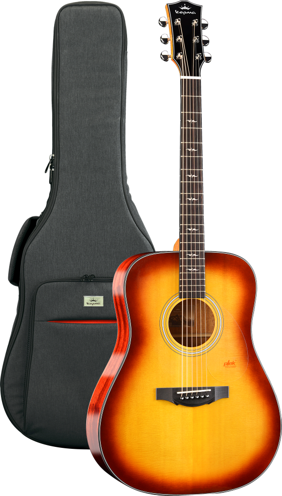 SOLID TOP SERIES - F1 DREADNOUGHT CHERRY BURST